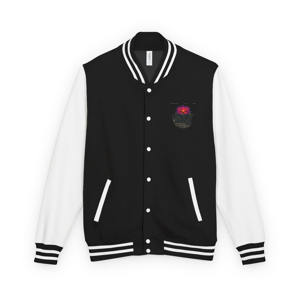 Unisex Heavyweight Letterman Jacket - Trendy Statement Outerwear, Casual Style, Unique Gift, Streetwear Fashion, Cool College Gear