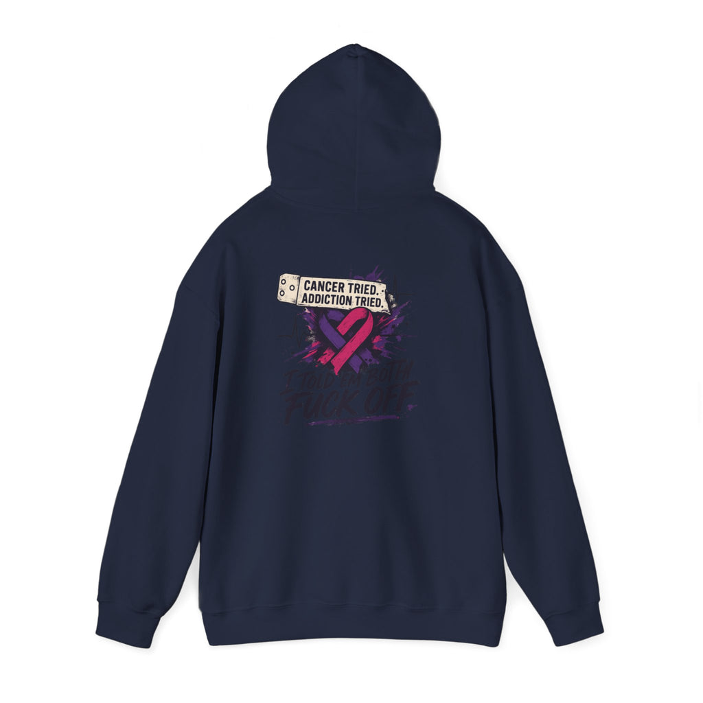 Recovery Themed Unisex Hoodie, Cozy Casual Wear, Cancer Awareness Apparel, Supportive Gift for Friends and Family, Perfect for Fall [...]