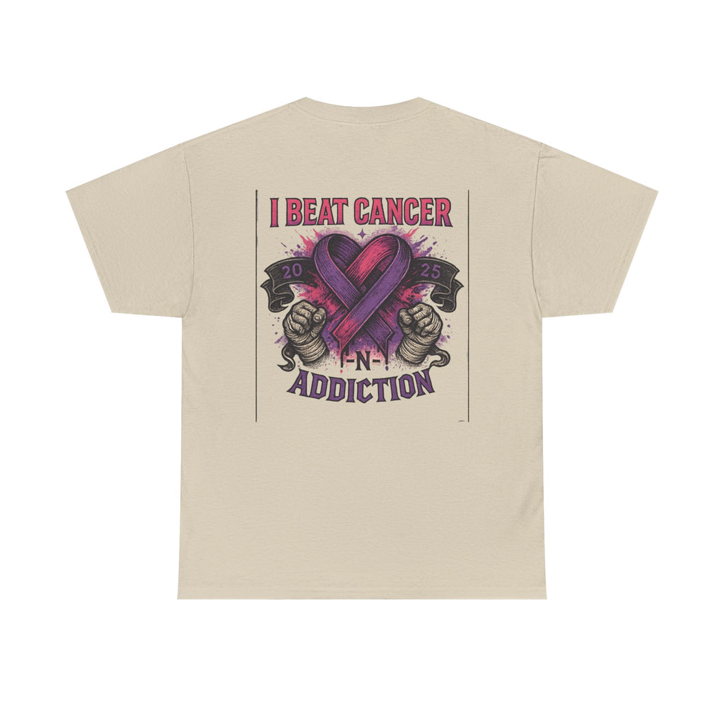 Inspirational Unisex Tee for Cancer Awareness, Beat Cancer Apparel, Gift for Fighters, Recovery Support T-Shirt, Celebration of Strength