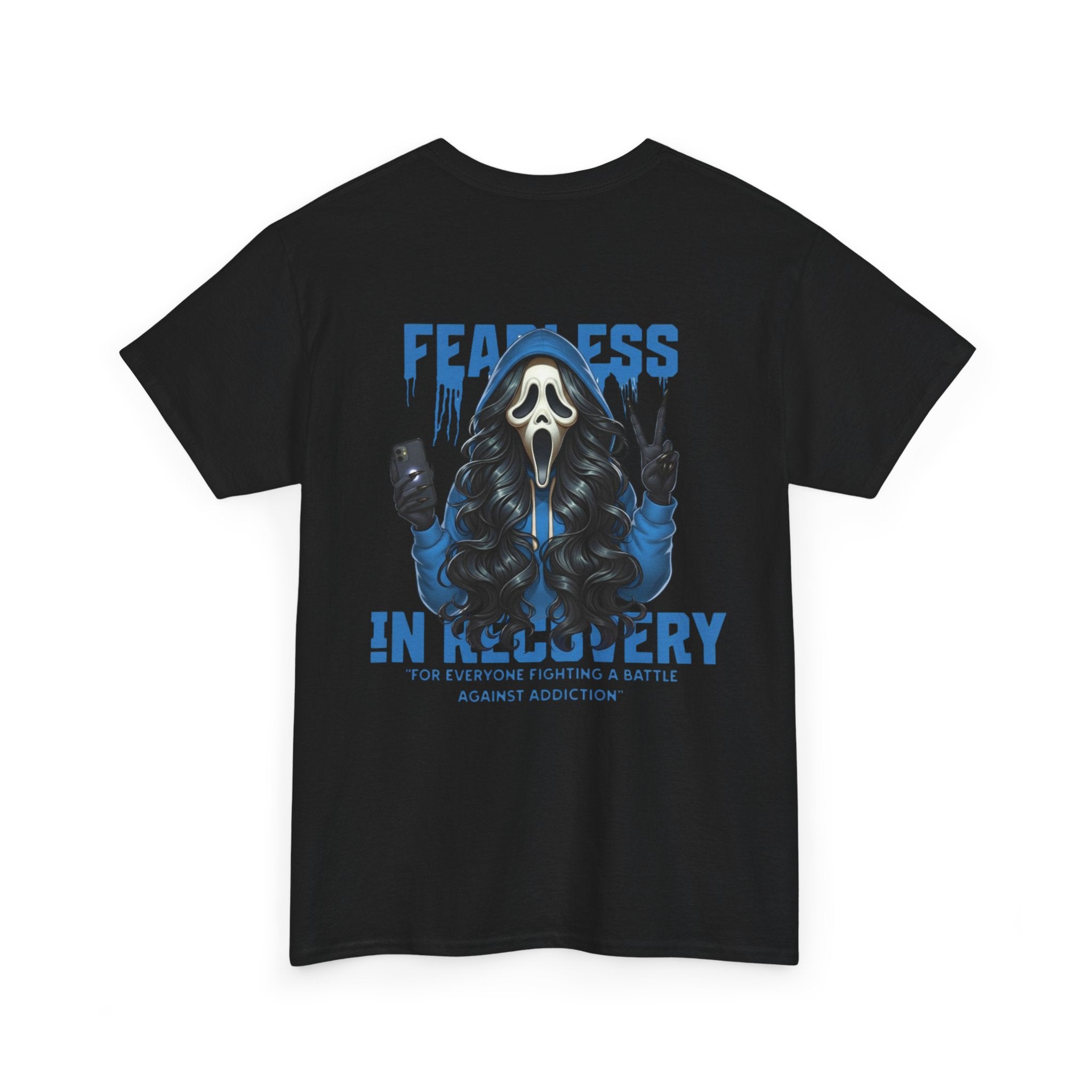 (DESIGN ON BACK) Fearless in Recovery Unisex Heavy Cotton Tee, Inspirational T-Shirt for Addiction Support, Recovery Awareness Shirt, Gift for Recovery [...]