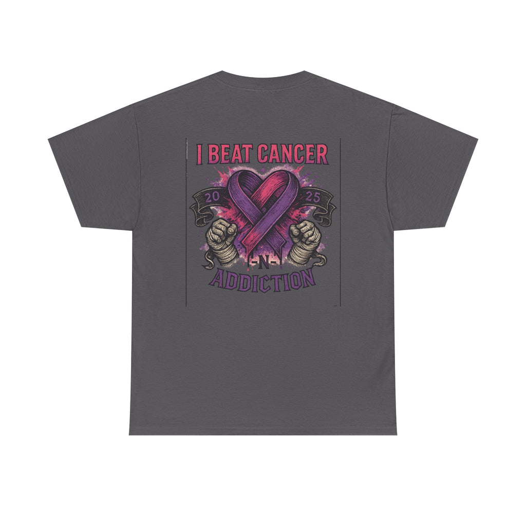 Inspirational Unisex Tee for Cancer Awareness, Beat Cancer Apparel, Gift for Fighters, Recovery Support T-Shirt, Celebration of Strength