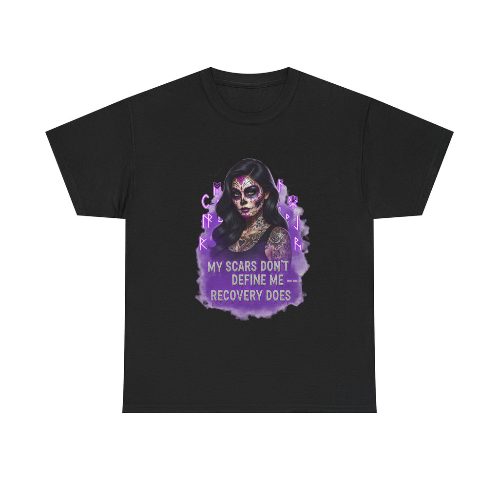 Empowering Recovery Graphic Tee, Unisex Cotton Shirt, Inspirational Apparel, Mental Health Awareness, Gift for Friends, Motivational Wear