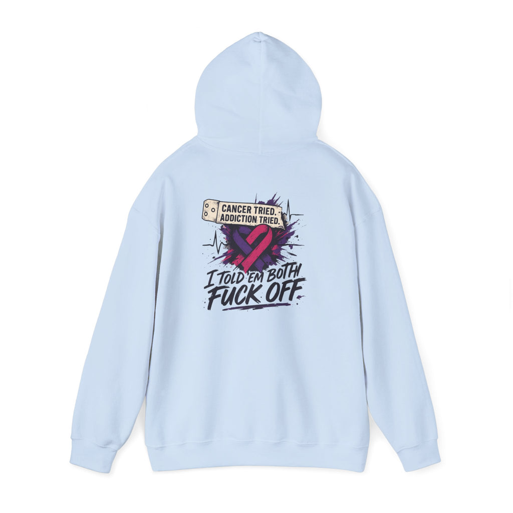 Recovery Themed Unisex Hoodie, Cozy Casual Wear, Cancer Awareness Apparel, Supportive Gift for Friends and Family, Perfect for Fall [...]