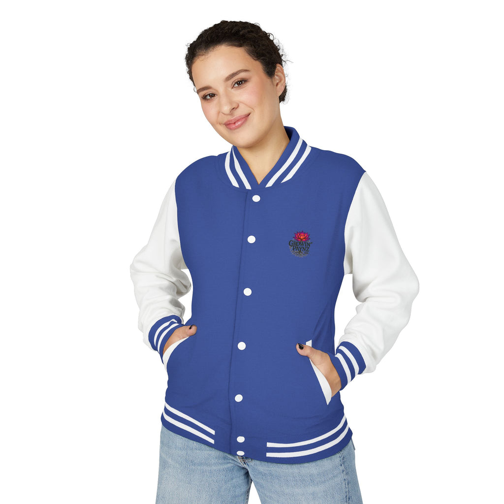 Healing Like a Mother Letterman Jacket, Unisex Varsity Jacket, Trendy Outerwear, Gift for Moms, Stylish Letterman for Her, Casual [...]