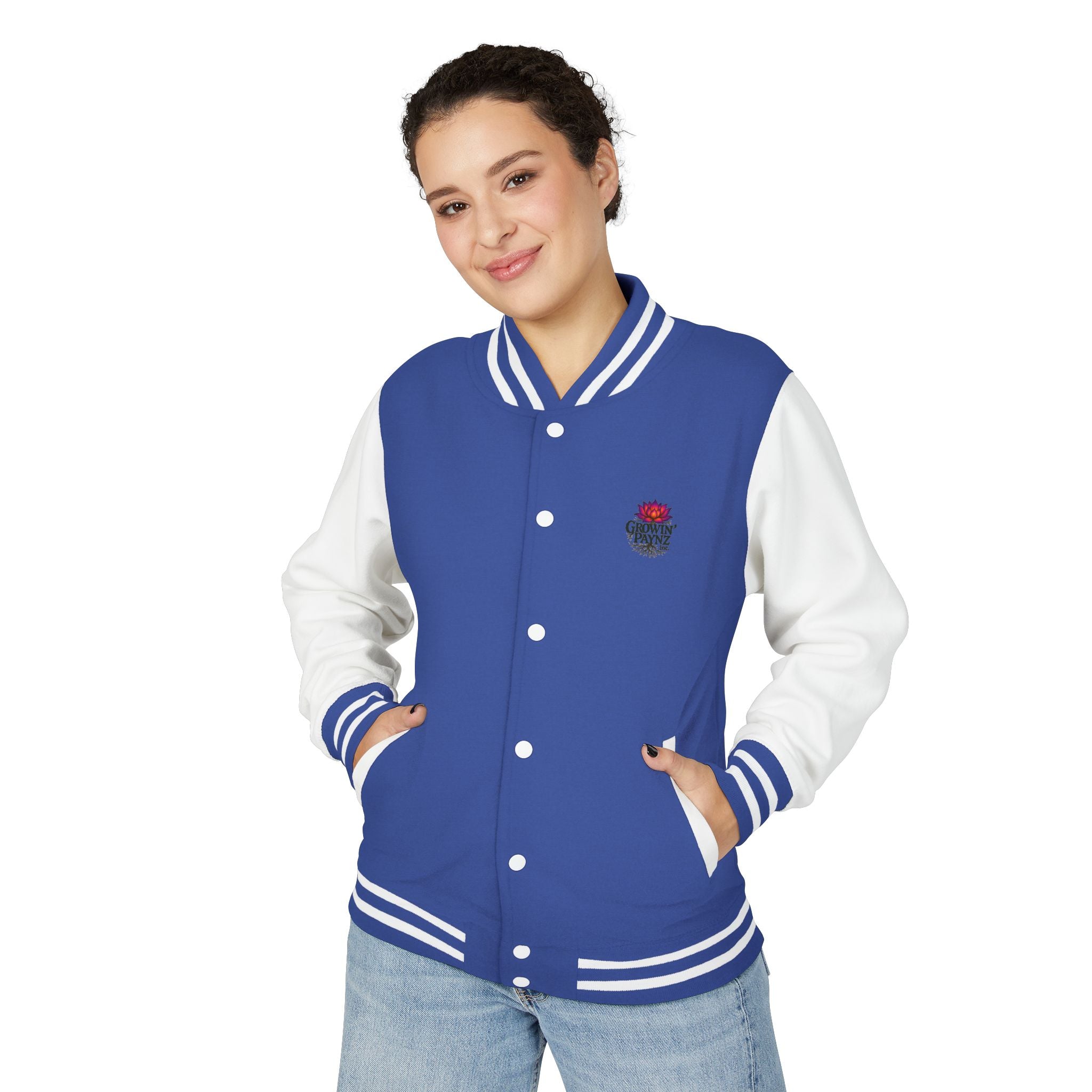 Healing Like a Mother Letterman Jacket, Unisex Varsity Jacket, Trendy Outerwear, Gift for Moms, Stylish Letterman for Her, Casual [...]