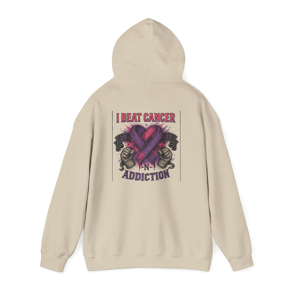 Hope & Strength Unisex Hoodie: Cancer Awareness, Compassion, Inspirational Gift, Comfort Wear, Supportive Apparel