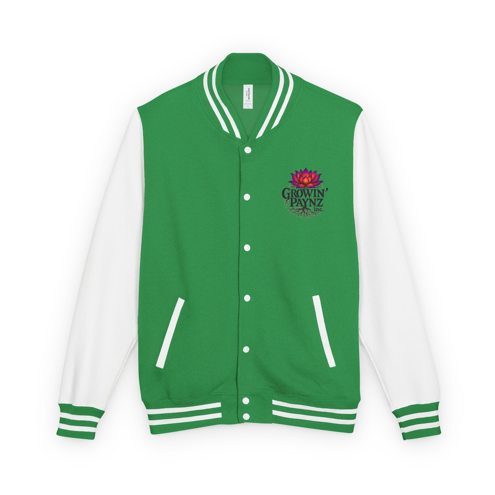 Unisex Heavyweight Letterman Jacket with Unique Graphic Design, Trendy Varsity Style, Casual Outerwear, Gift for Him/Her, Perfect for [...]