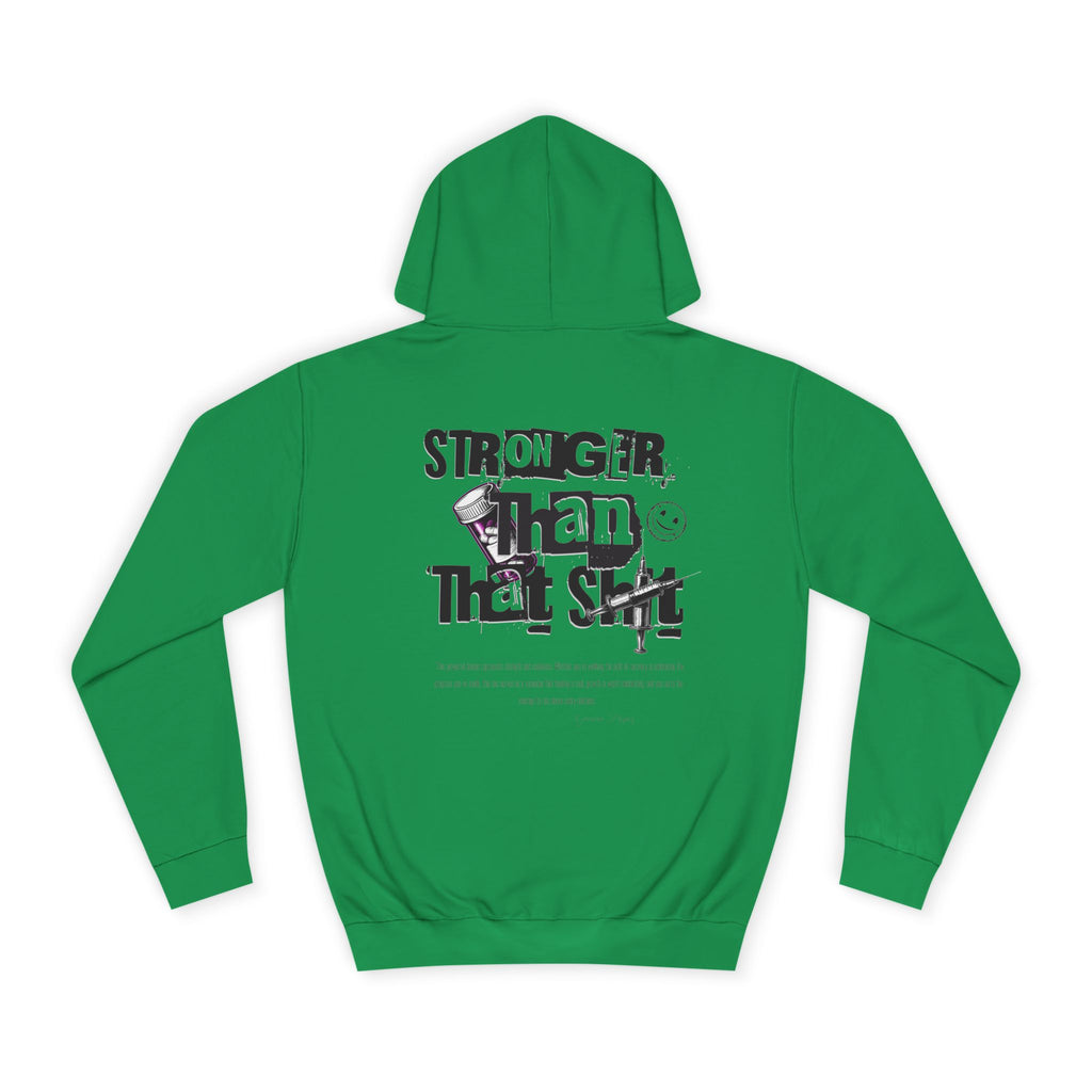 Vibrant Motivational College Hoodie, Unisex Apparel for Students, Perfect for Graduation, Casual Wear, Inspiring Gift for Friends