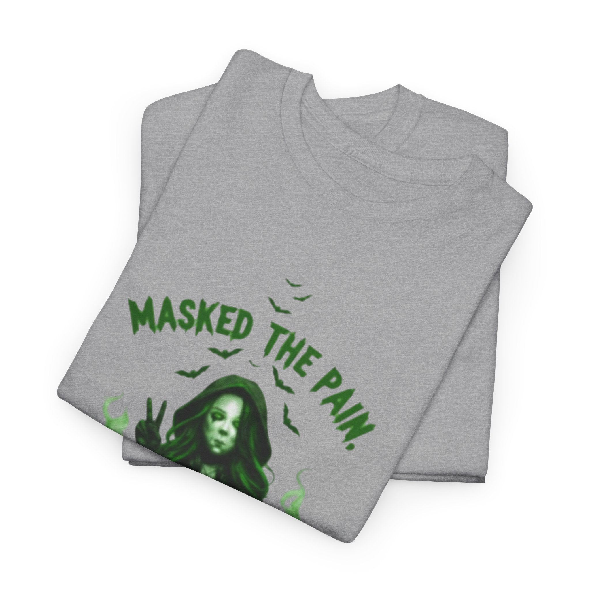 Recovery Awareness Tee, Masked The Pain Shirt, Unisex Cotton T-Shirt, Support Mental Health, Gift for Friends and Family, Recovery [...]