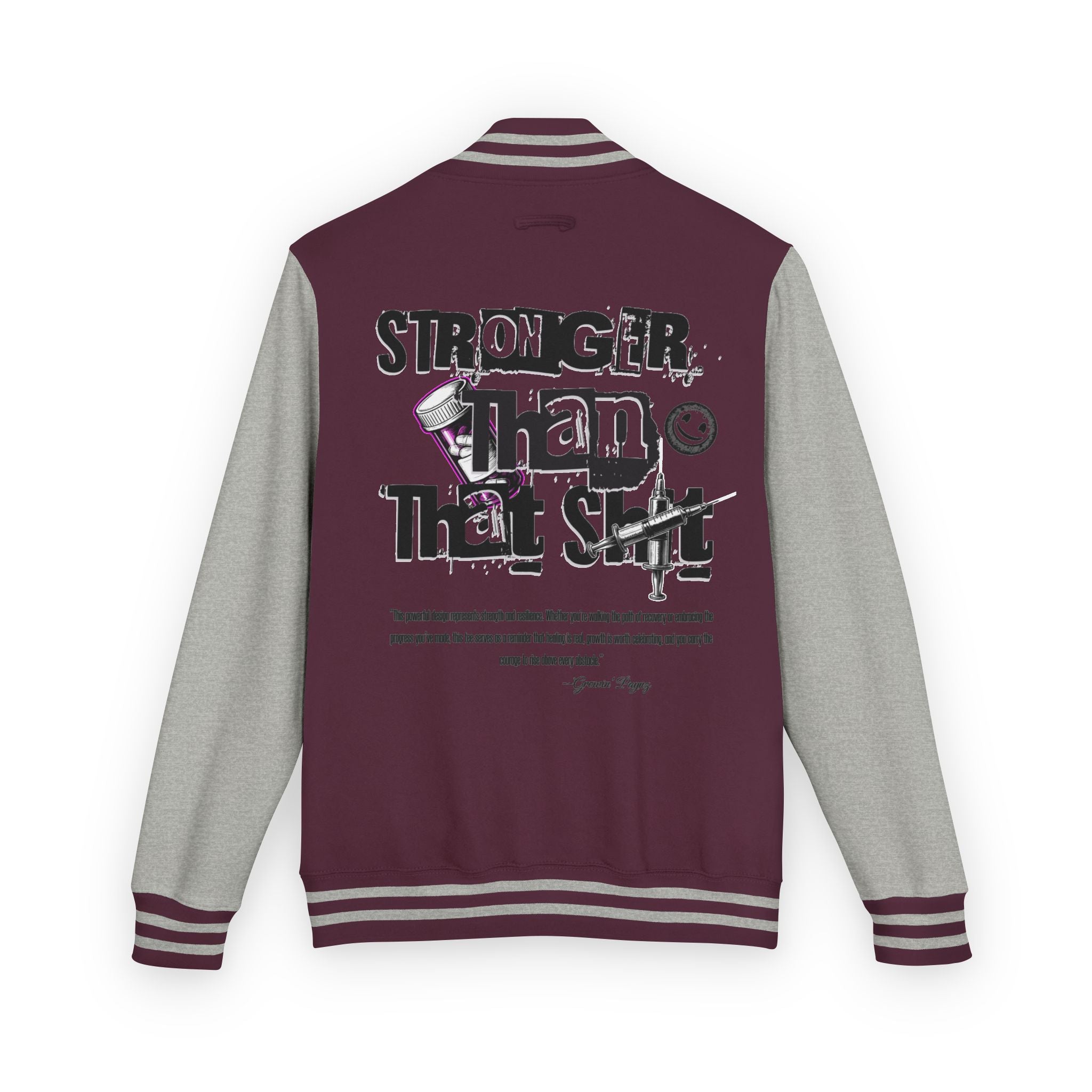 Unisex Heavyweight Letterman Jacket - Bold Statement Piece for Champions, College Apparel, Trendy Outerwear, Sports Team Jacket, Gift [...]