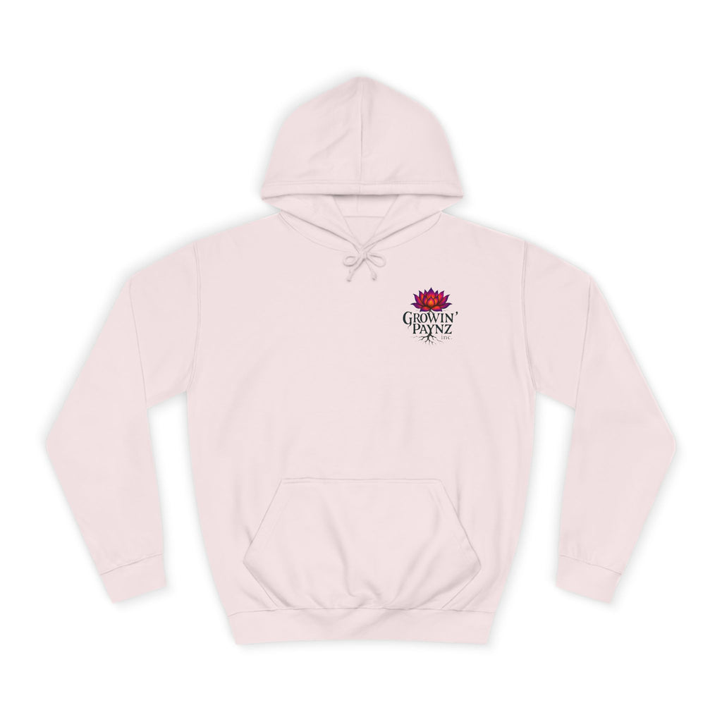 Vibrant Motivational College Hoodie, Unisex Apparel for Students, Perfect for Graduation, Casual Wear, Inspiring Gift for Friends