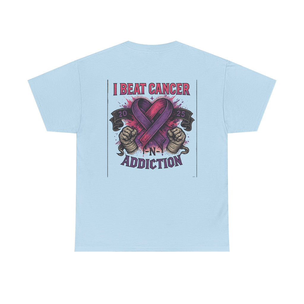Inspirational Unisex Tee for Cancer Awareness, Beat Cancer Apparel, Gift for Fighters, Recovery Support T-Shirt, Celebration of Strength