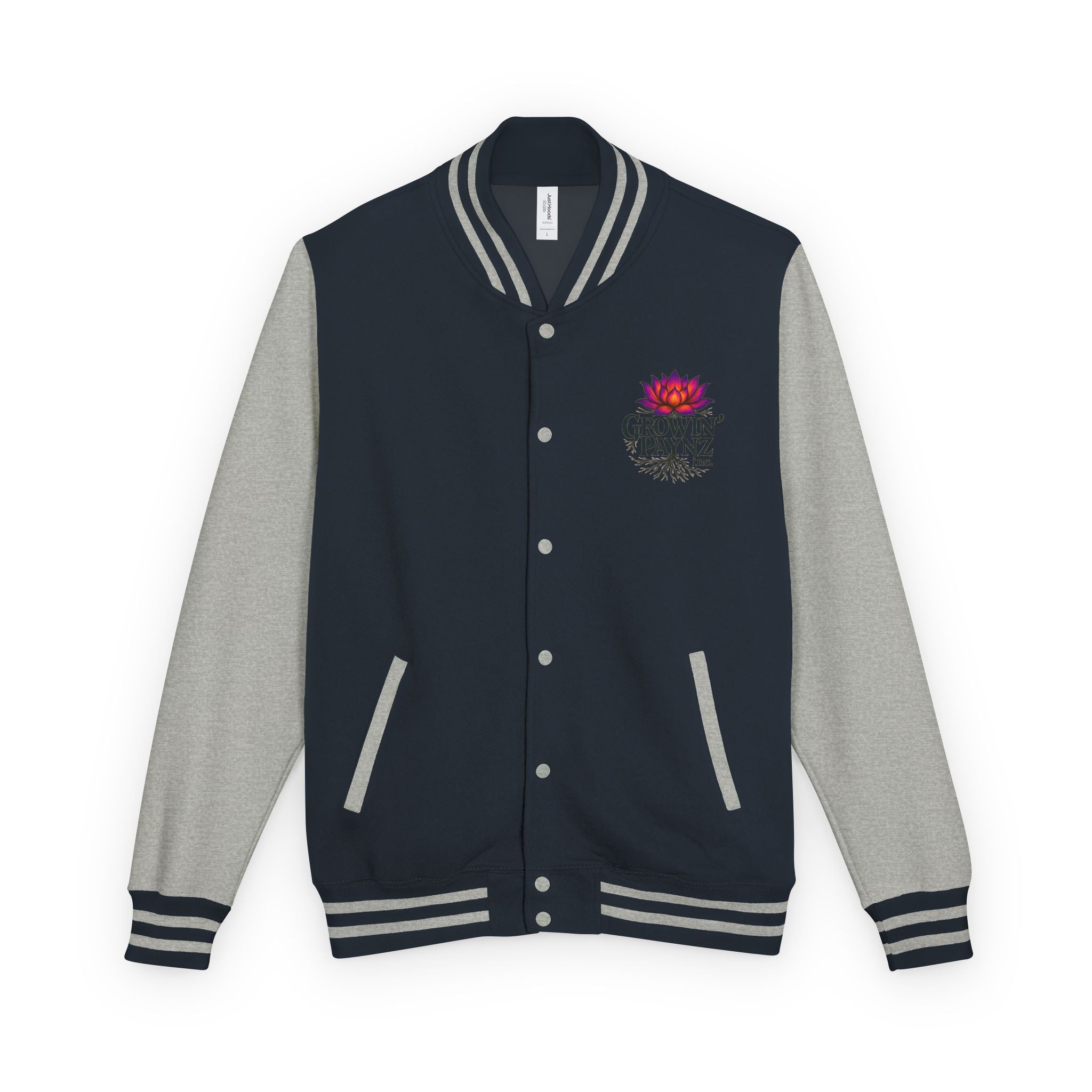 Unisex Heavyweight Letterman Jacket with Unique Graphic Design, Trendy Varsity Style, Casual Outerwear, Gift for Him/Her, Perfect for [...]